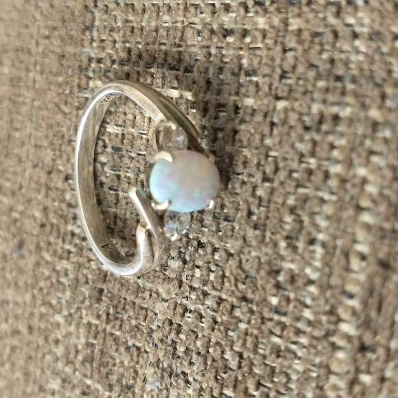 Colorful opal ring - Picture 6 of 6